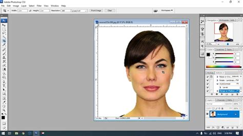 piso photoshop|2x2 ID Photoshop CS3 with piso Print Action Tutorial Tagalog.